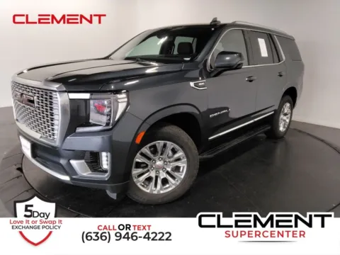 Black 2022 GMC Yukon Denali for sale in St. Charles, MO