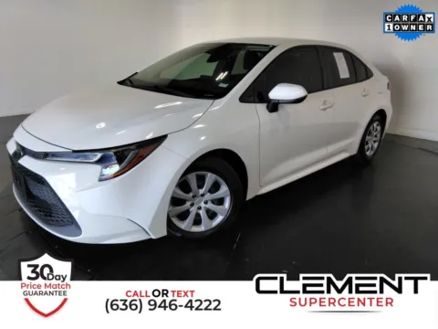 White 2020 Toyota Corolla LE for sale in St. Charles, MO