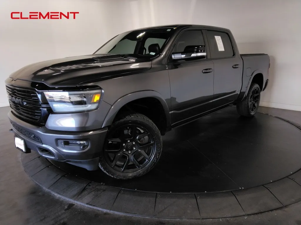 Gray 2021 Ram 1500 Laramie for sale in St. Charles, MO