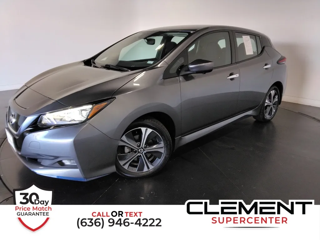 Gray 2022 Nissan Leaf SV Plus for sale in St. Charles, MO