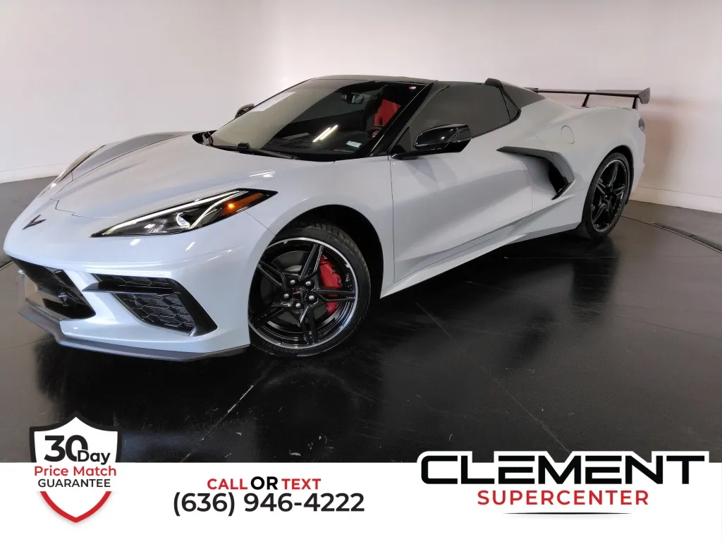 Gray 2022 Chevrolet Corvette Stingray for sale in St. Charles, MO