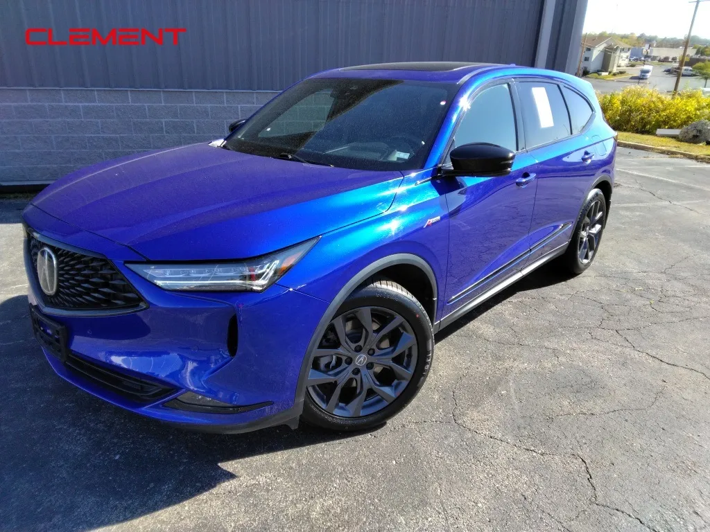 Blue 2022 Acura MDX A-Spec for sale in St. Charles, MO