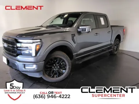 Gray 2024 Ford F-150 Lariat for sale in St. Charles, MO
