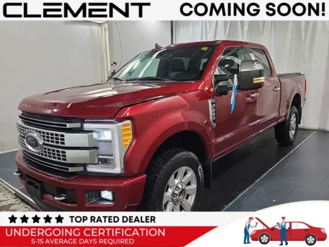 Red 2019 Ford F-250SD Platinum for sale in St. Charles, MO