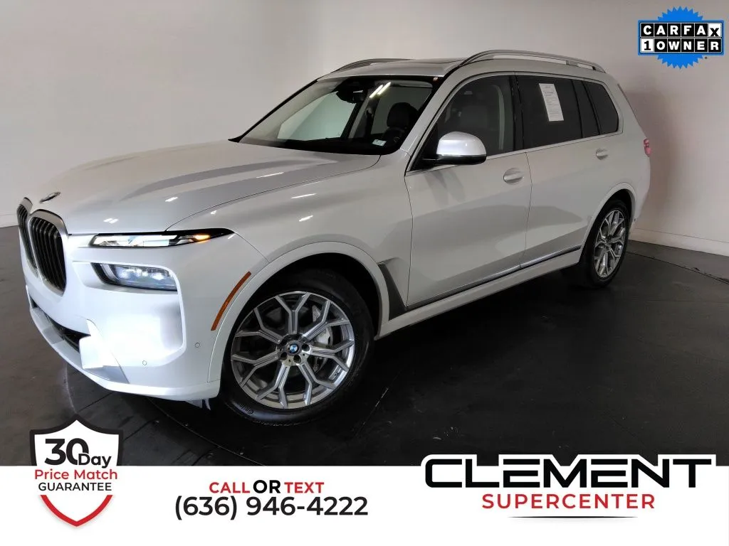 White 2023 BMW X7 xDrive40i for sale in St. Charles, MO