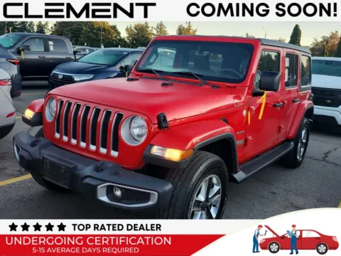 Red 2018 Jeep Wrangler Unlimited Sahara for sale in St. Charles, MO