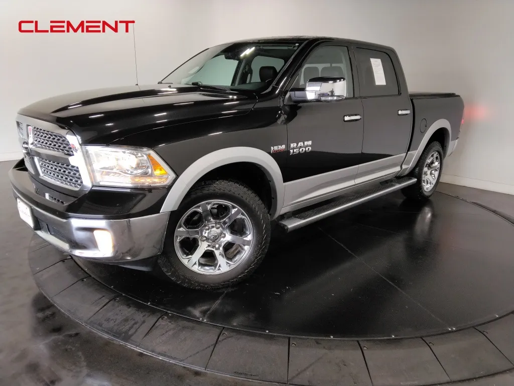 Black 2017 Ram 1500 Laramie for sale in St. Charles, MO