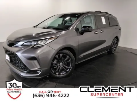 Gray 2021 Toyota Sienna XSE for sale in St. Charles, MO