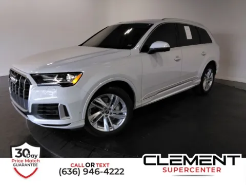 White 2022 Audi Q7 55 Premium Plus for sale in St. Charles, MO