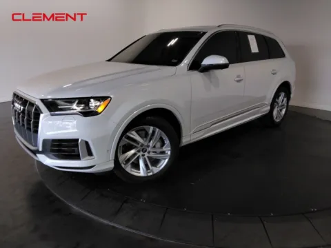 White 2022 Audi Q7 55 Premium Plus for sale in St. Charles, MO