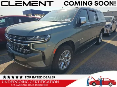 Silver 2023 Chevrolet Suburban Premier for sale in St. Charles, MO
