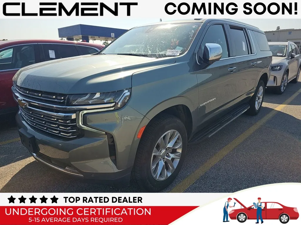 Silver 2023 Chevrolet Suburban Premier for sale in St. Charles, MO
