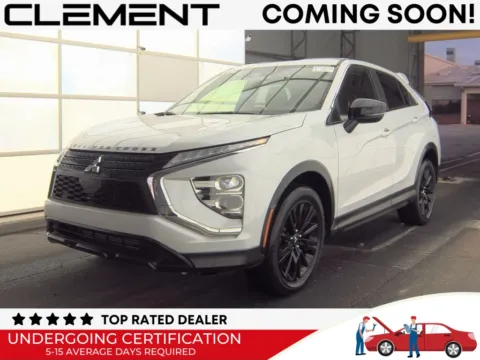 White 2023 Mitsubishi Eclipse Cross LE for sale in St. Charles, MO