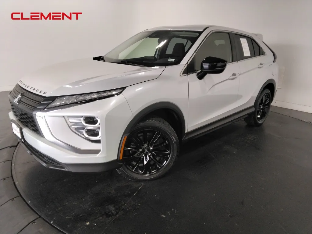 White 2023 Mitsubishi Eclipse Cross LE for sale in St. Charles, MO