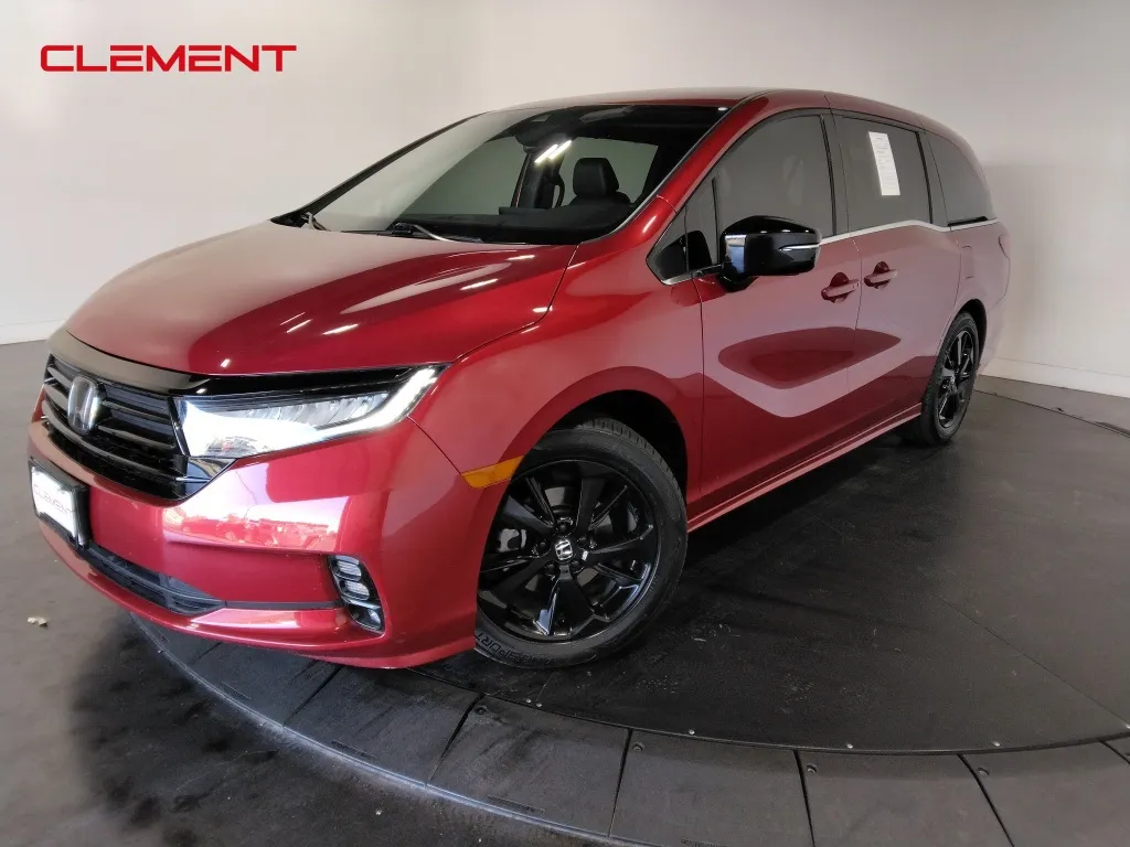 Red 2024 Honda Odyssey Sport for sale in St. Charles, MO