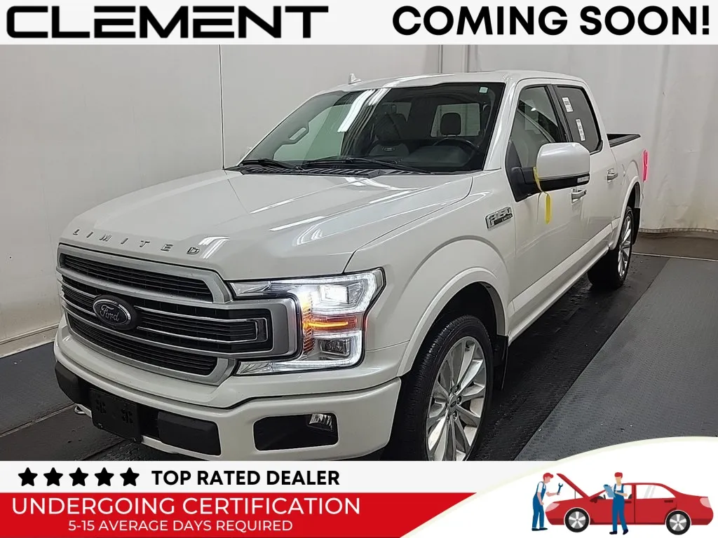 White 2019 Ford F-150 Limited for sale in St. Charles, MO