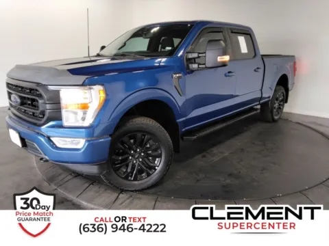 Blue 2022 Ford F-150 XLT for sale in St. Charles, MO