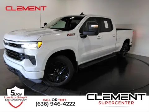 White 2024 Chevrolet Silverado 1500 RST for sale in St. Charles, MO