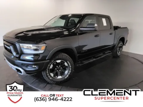 Black 2022 Ram 1500 Rebel for sale in St. Charles, MO