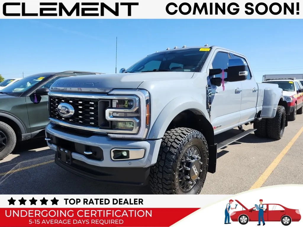 Gray 2024 Ford F-450SD Limited for sale in St. Charles, MO