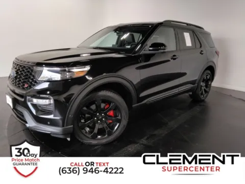 Black 2023 Ford Explorer ST for sale in St. Charles, MO