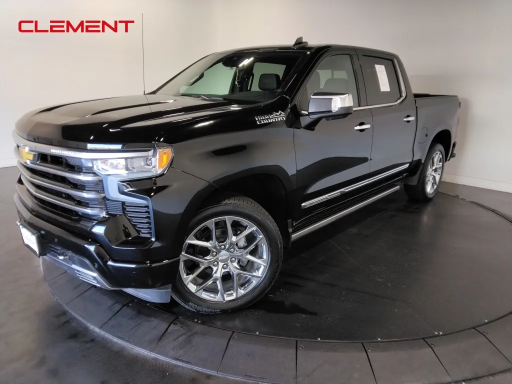 Black 2024 Chevrolet Silverado 1500 High Country for sale in St. Charles, MO