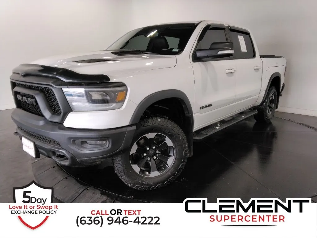 White 2020 Ram 1500 Rebel for sale in St. Charles, MO
