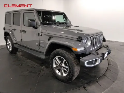 Another view of 2021 Jeep Wrangler Unlimited Sahara for sale in St. Charles, MO at Clement Supercenter