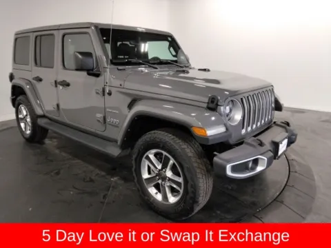 Another view of 2021 Jeep Wrangler Unlimited Sahara for sale in St. Charles, MO at Clement Supercenter