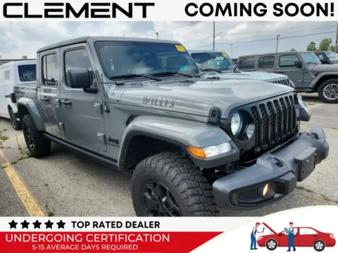 Gray 2021 Jeep Gladiator Willys for sale in St. Charles, MO