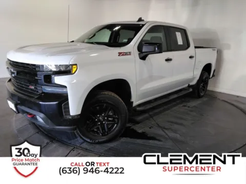 White 2022 Chevrolet Silverado 1500 LTD LT Trail Boss for sale in St. Charles, MO