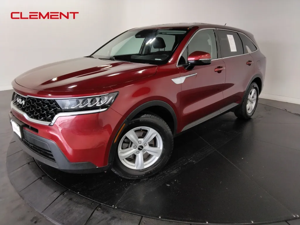Red 2022 Kia Sorento LX for sale in St. Charles, MO