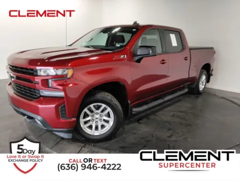 Red 2022 Chevrolet Silverado 1500 LTD RST for sale in St. Charles, MO