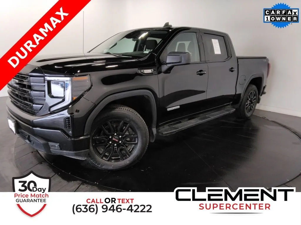 Black 2023 GMC Sierra 1500 Elevation for sale in St. Charles, MO