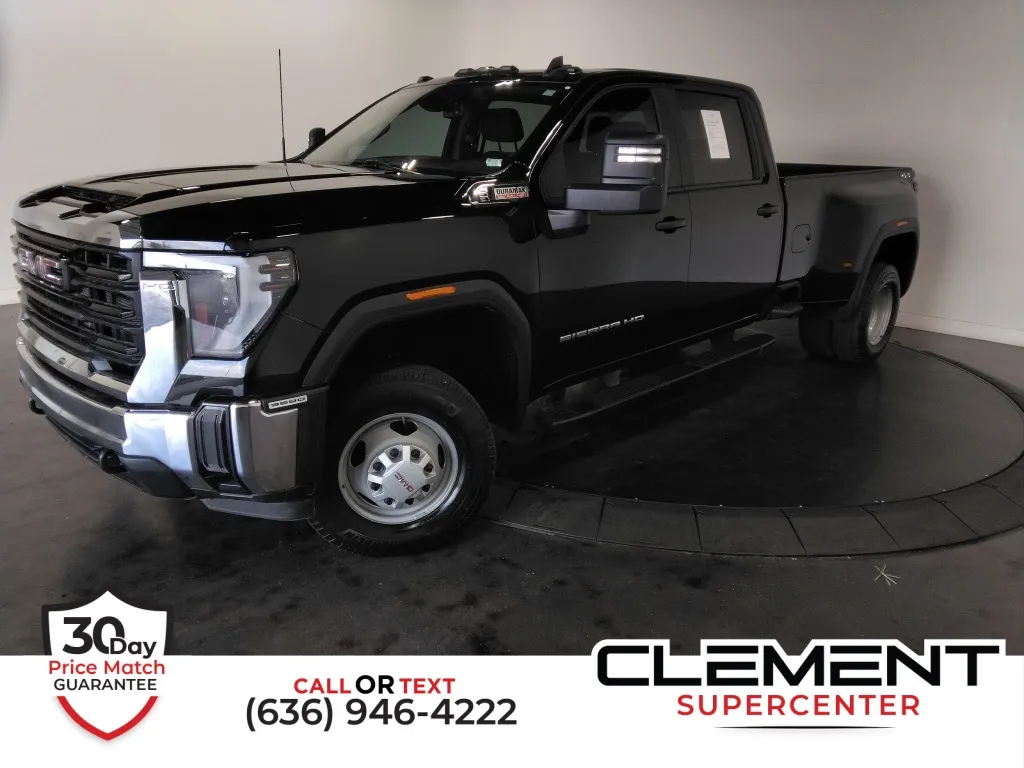 Black 2024 GMC Sierra 3500HD Pro for sale in St. Charles, MO