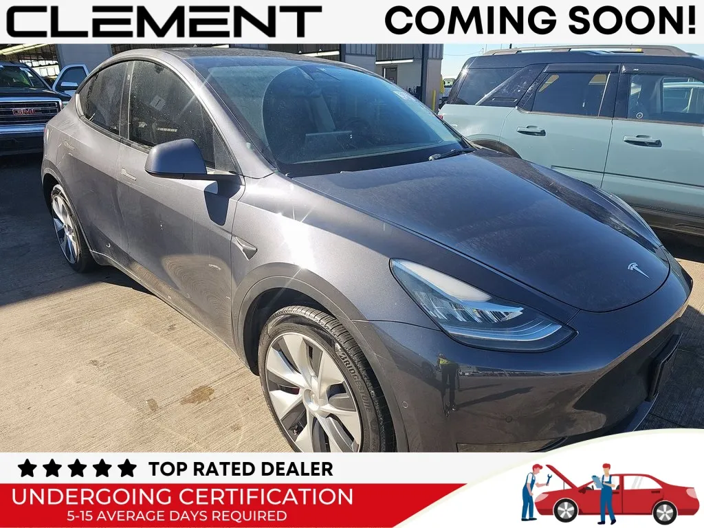 Blue 2022 Tesla Model Y Long Range for sale in St. Charles, MO
