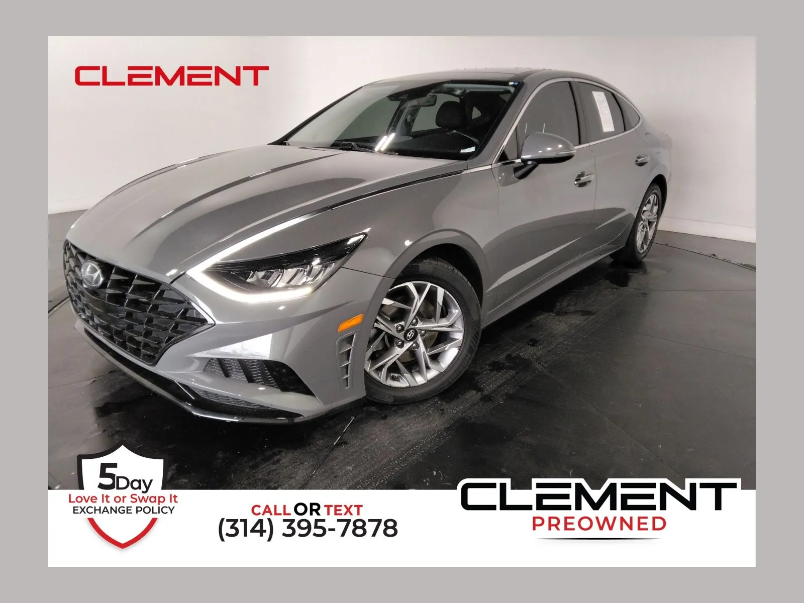 Gray 2020 Hyundai Sonata SEL for sale in Florissant, MO