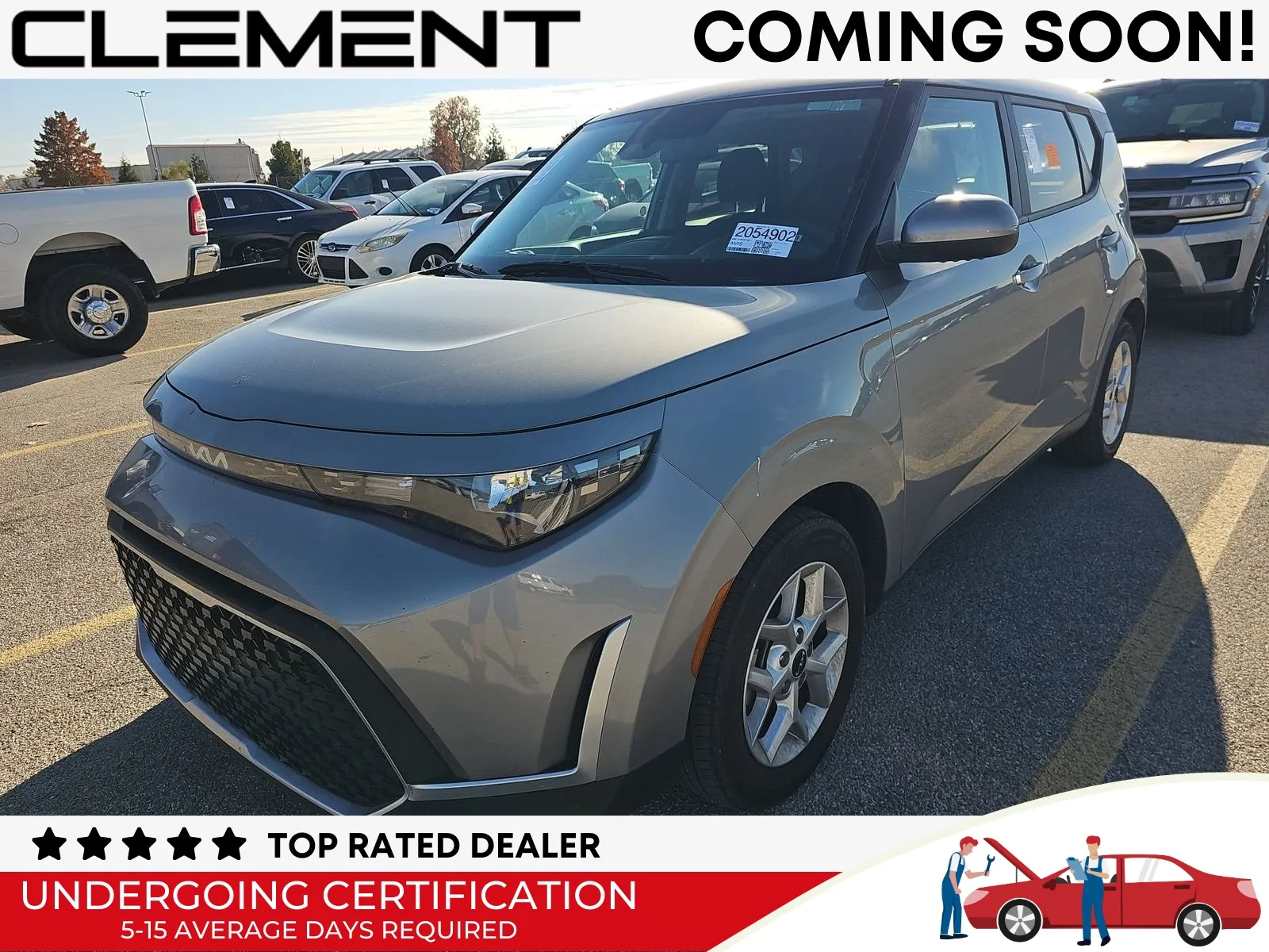 Gray 2024 Kia Soul LX for sale in Florissant, MO