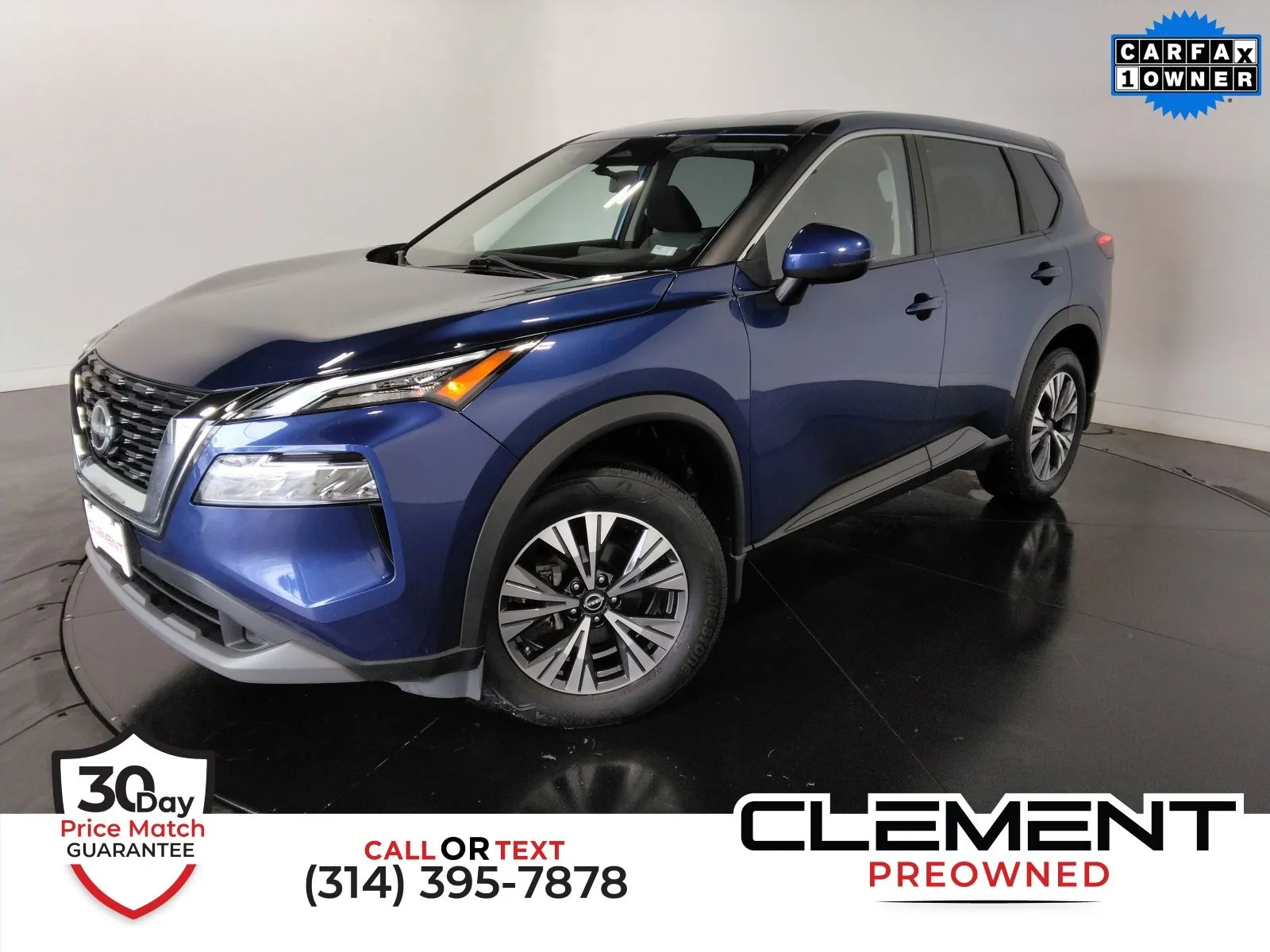 Blue 2023 Nissan Rogue SV for sale in Florissant, MO