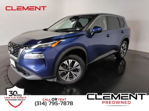Blue 2023 Nissan Rogue SV for sale in Florissant, MO
