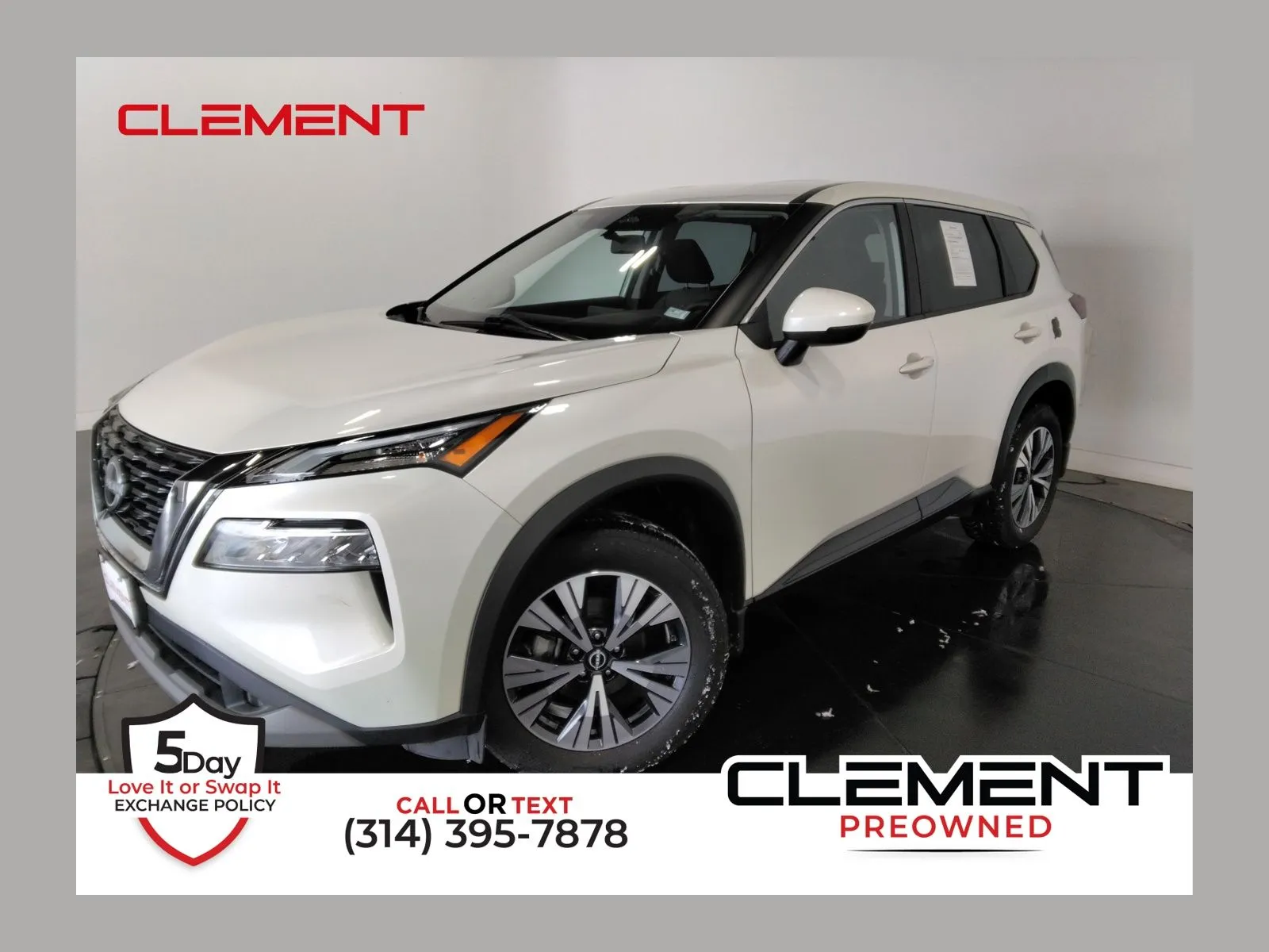 White 2023 Nissan Rogue SV for sale in Florissant, MO