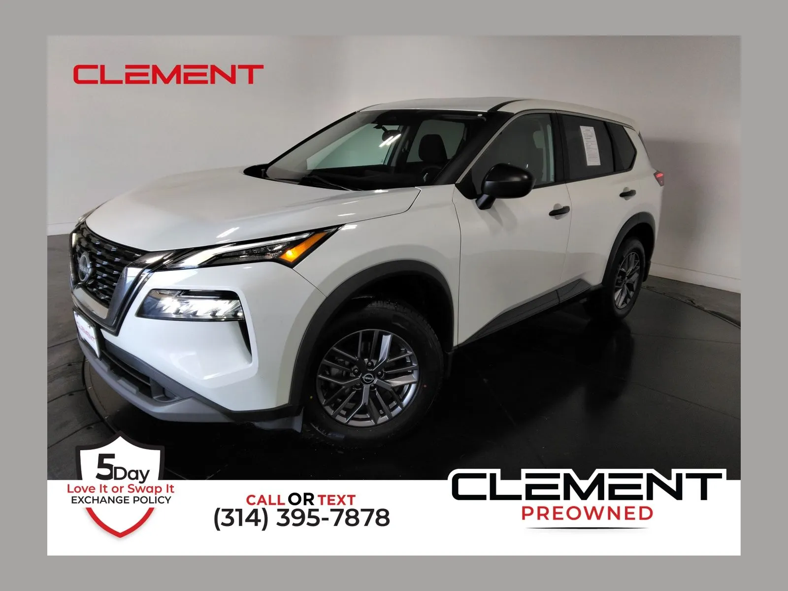 White 2023 Nissan Rogue S for sale in Florissant, MO