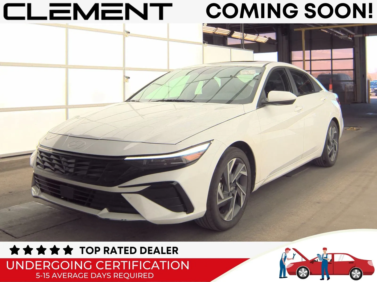 White 2025 Hyundai Elantra SEL Convenience for sale in Florissant, MO