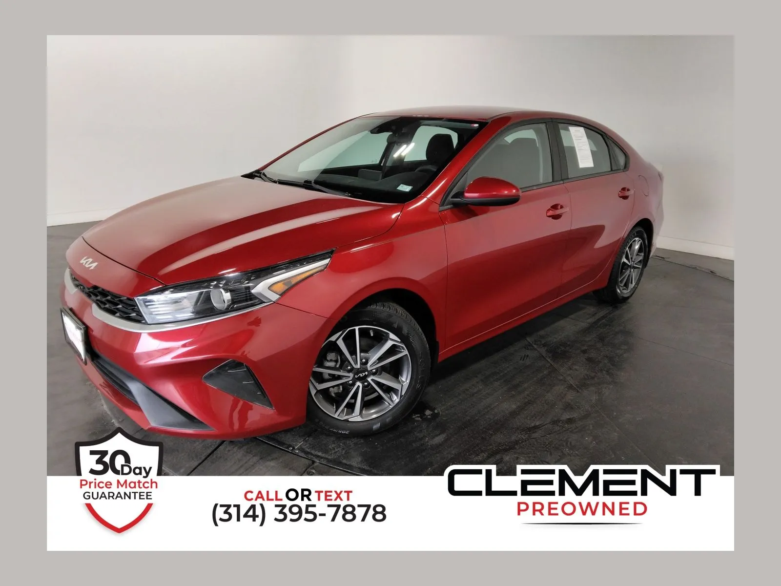 Red 2022 Kia Forte LXS for sale in Florissant, MO