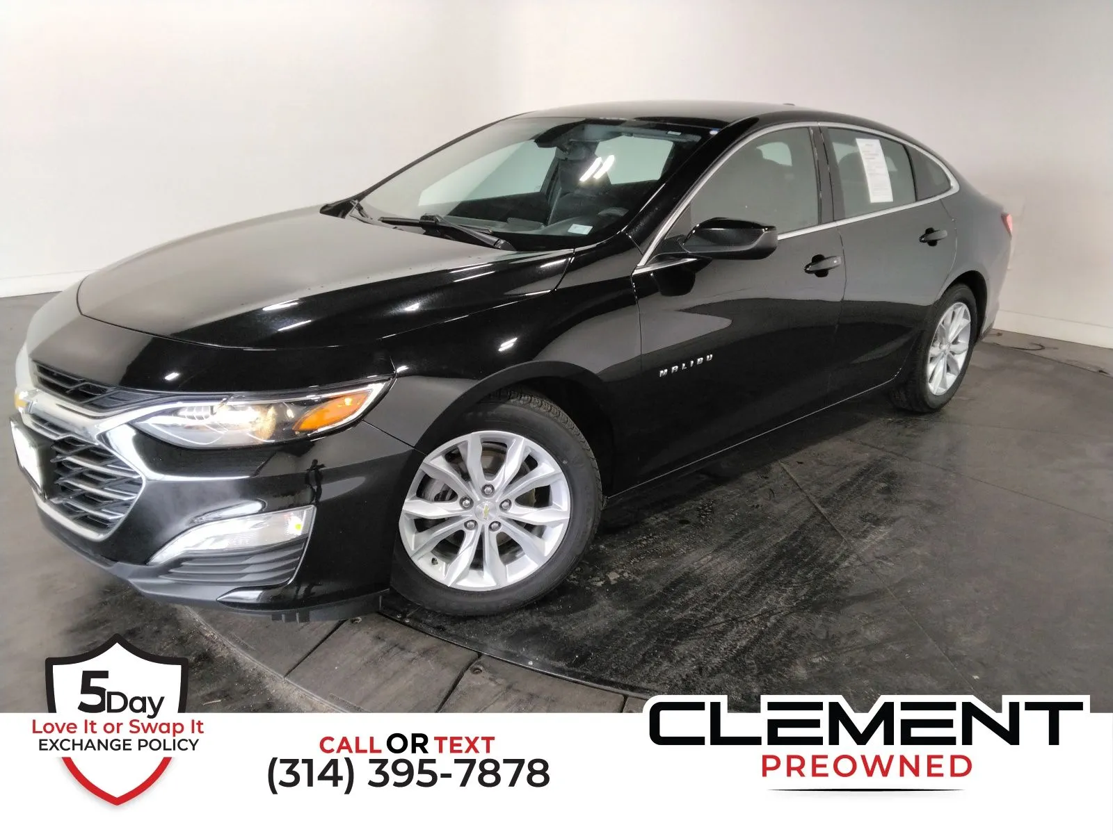 Black 2022 Chevrolet Malibu LT for sale in Florissant, MO