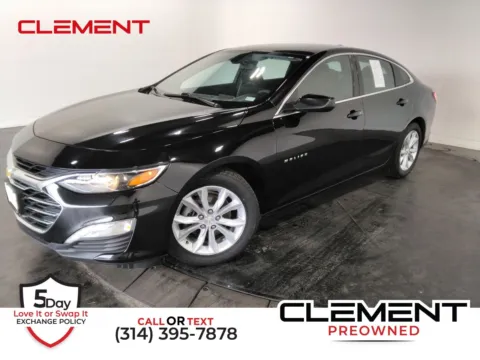 Black 2022 Chevrolet Malibu LT for sale in Florissant, MO