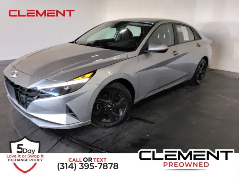 Silver 2021 Hyundai Elantra SEL for sale in Florissant, MO