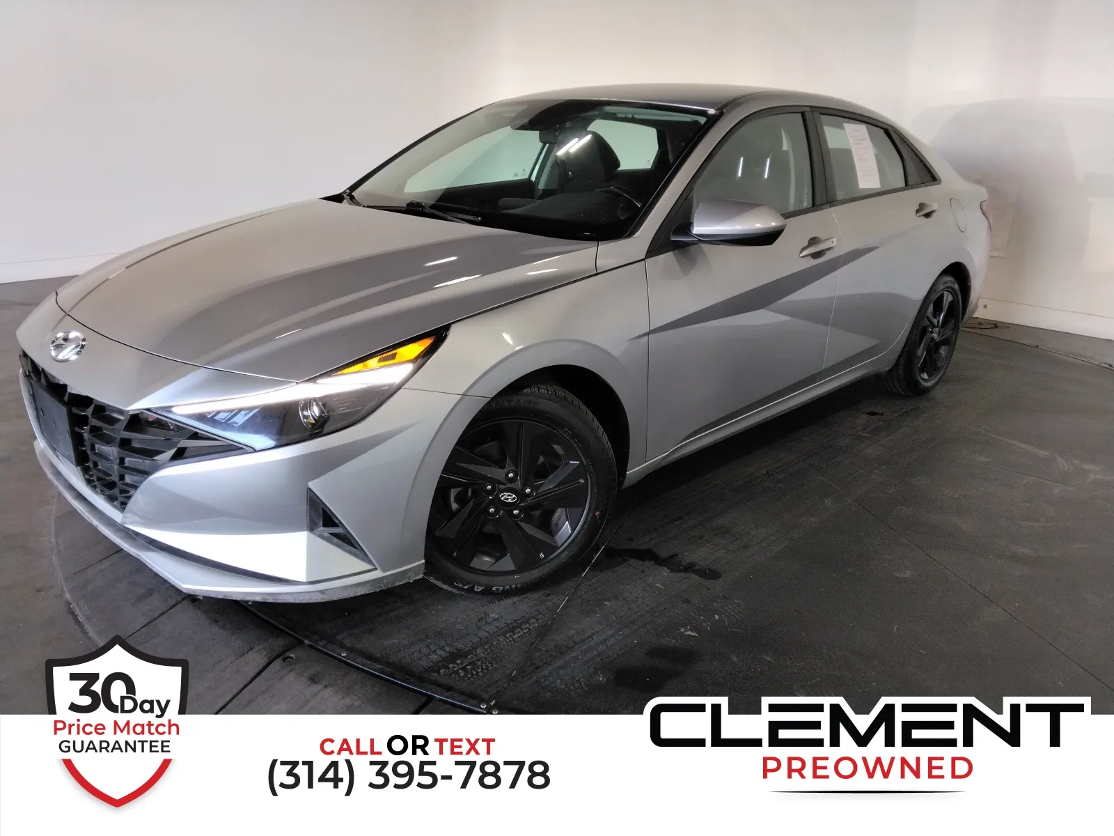 Silver 2021 Hyundai Elantra SEL for sale in Florissant, MO