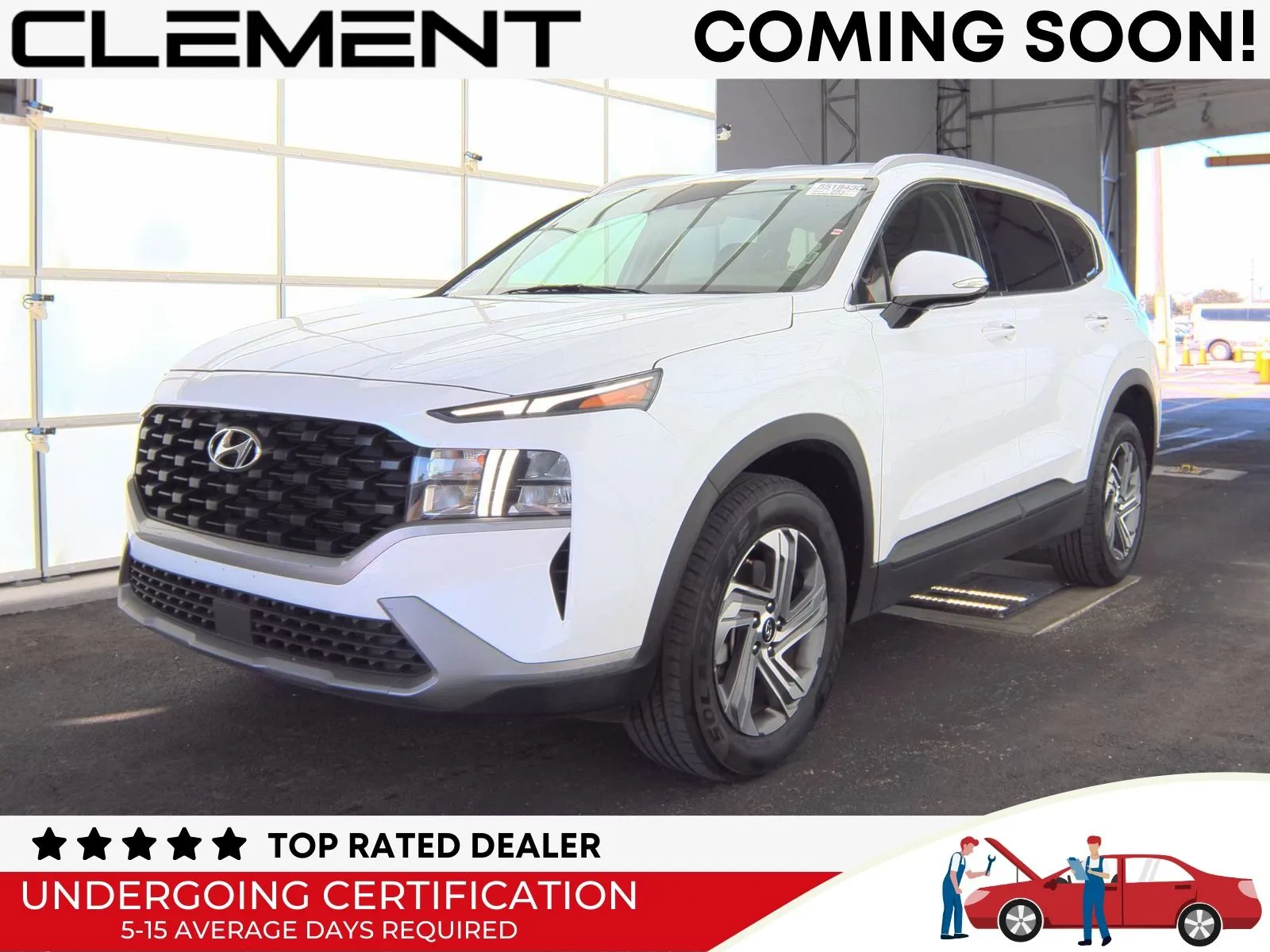 White 2023 Hyundai Santa Fe SEL for sale in Florissant, MO