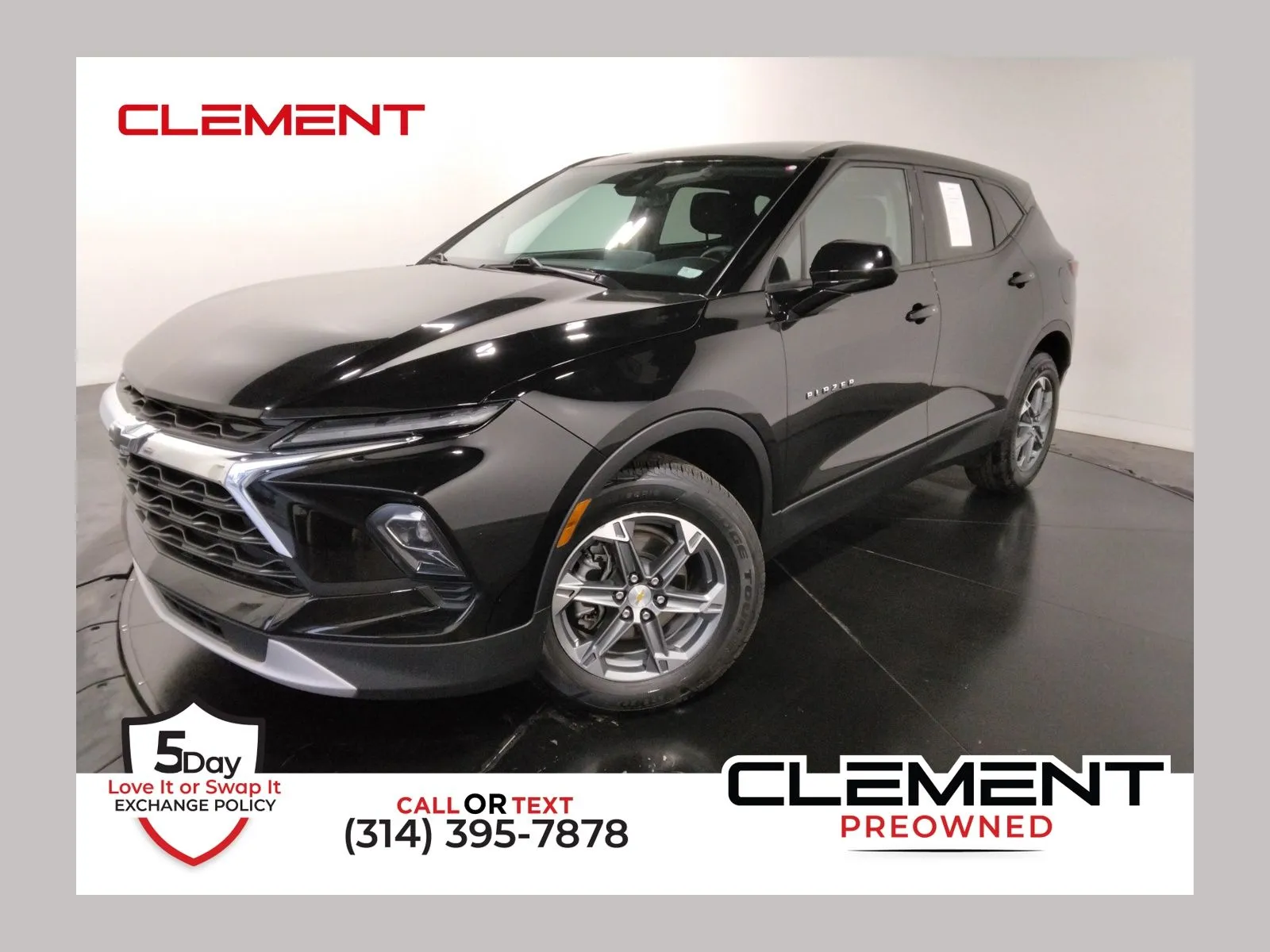 Black 2023 Chevrolet Blazer LT for sale in Florissant, MO